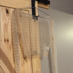 Windsor Sheer Beaded Top